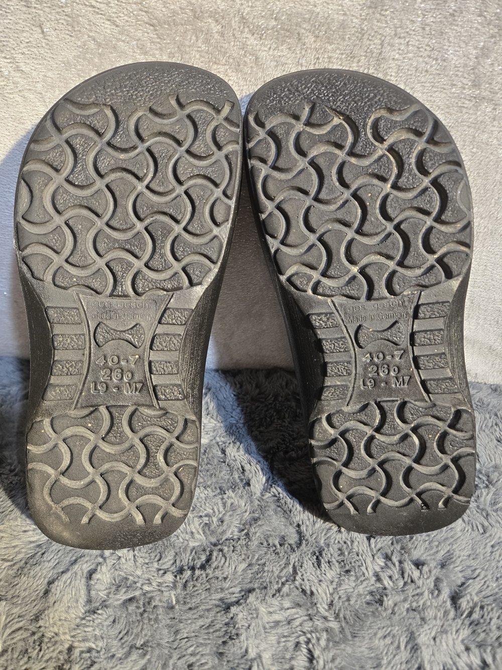 Birki's By BIRKENSTOCK Womens Sz 9, Mens Sz 7 Black Slip-On Clog Shoes - Picture 4 of 8